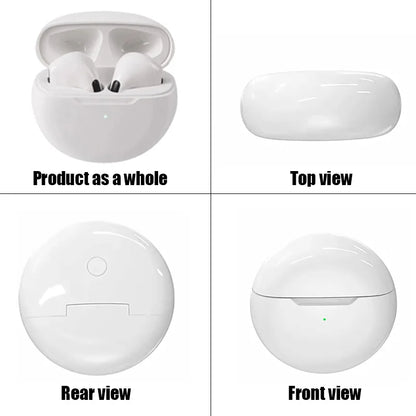 # Pro6 Bezdrátová Bluetooth sluchátka Sluchátka Tws Mini Heaset s nabíjecím pouzdrem Vodotěsná sluchátka