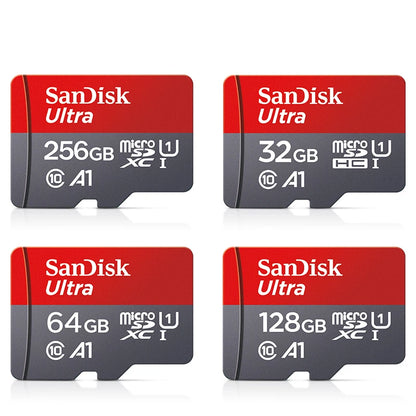 Originální paměťová karta Sandisk 256 GB 128 GB 64 GB 32 GB TF micro sd karta Class 10 UHS-1 flash karta Paměťová Microsd pro Samrtphone PC