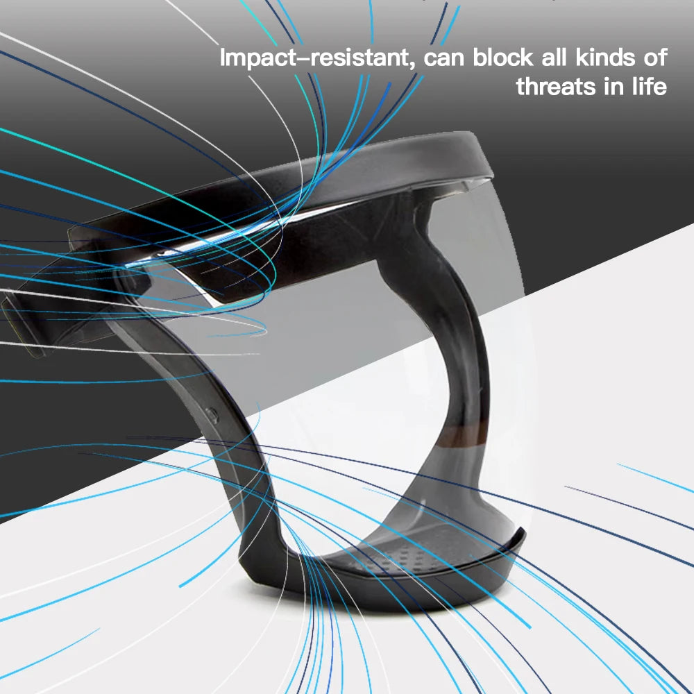 Ochranné brýle Celoobličejová ochranná maska ​​pro muže a ženy Ochranná maska ​​Brýle Celoobličejová maska ​​proti stříkajícímu prachu