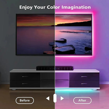 Páska Bluetooth USB LED páskové světlo 5050 SMD 5V USB RGB světla Flexibilní LED lampa Páska Páska RGB Samolepící TV stolní dioda