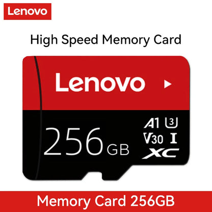 Paměťová karta Lenovo 512 GB 256 GB 128 GB 64 GB 32 GB U3 V30 4K Full HD Micro TF Mini SD karta Paměťová karta TF Flash pro telefon/počítač