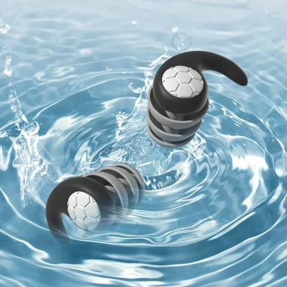 Nové 1párové špunty do uší na spaní Snížení hluku Chránič uší s měkkým nanosilikagelem Vodotěsné špunty do uší Tapones Para Dormir