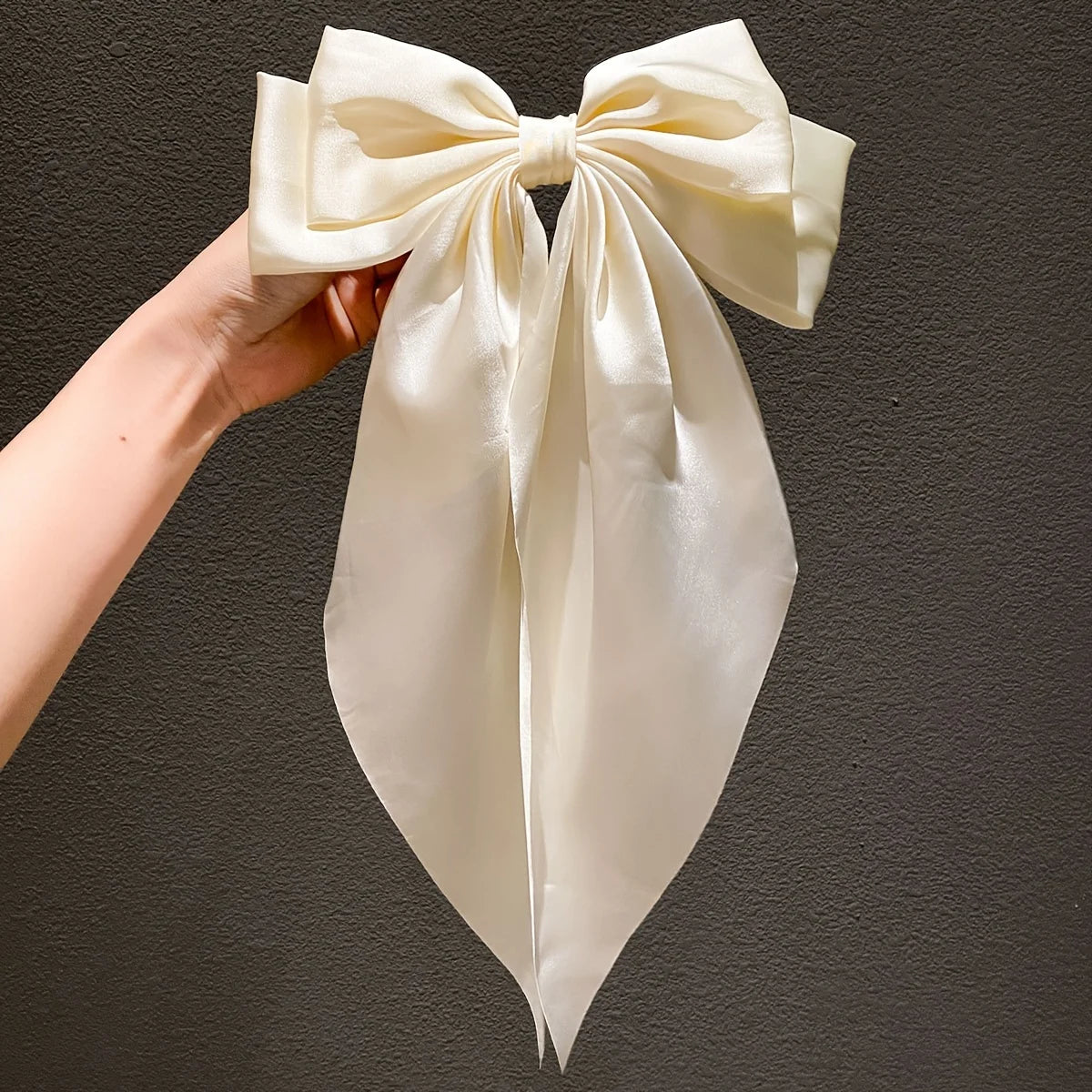 1/2/8ks Big Bow Ribbon Vlásenka pro ženy