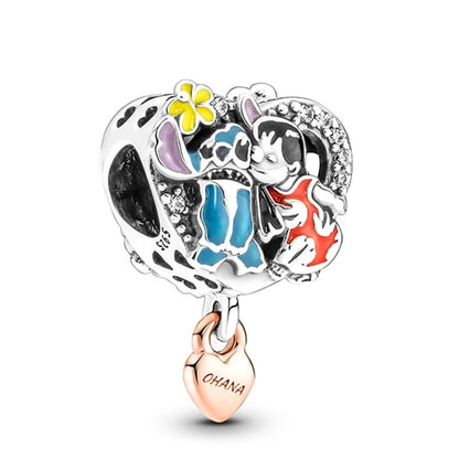 925 Silver Original Charm Beaded Přívěsek Vhodné pro Pandora náramek Planet Marvel Series Beads