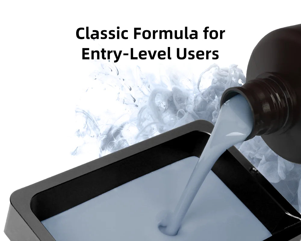 ANYCUBIC Nejnovější HD šedá pryskyřice 405nm UV pryskyřice pro Photon 3D tiskárnu Vysoce přesná UV fotopolymerová pryskyřice