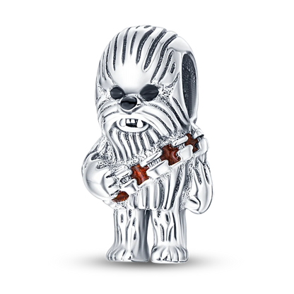 Nové 925 Sterling Silver Módní Dámské korálky s přívěskem Wolf Head Dumbo Vhodné pro náramek Pandora Náhrdelník DIY jemné šperky