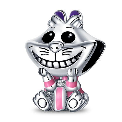 Nové 925 Sterling Silver Módní Dámské korálky s přívěskem Wolf Head Dumbo Vhodné pro náramek Pandora Náhrdelník DIY jemné šperky