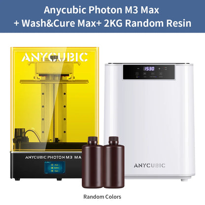 ANYCUBIC Photon M3 Max LCD 3D tiskárna 13" 7K monochromatická obrazovka 3D tisk s vysokým rozlišením a automatickou pryskyřicí