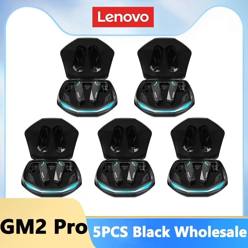 Sluchátka Lenovo GM2 Pro Bluetooth 5.3 Sportovní náhlavní souprava Bezdrátová herní sluchátka do uší Nízká latence Dual Mode Hudební sluchátka Novinka