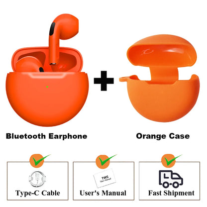 NOVÁ originální bezdrátová sluchátka Air Pro 6 TWS Fone Bluetooth sluchátka Mikropodložky do uší Sluchátka do uší Sportovní sluchátka do uší pro Xiaomi