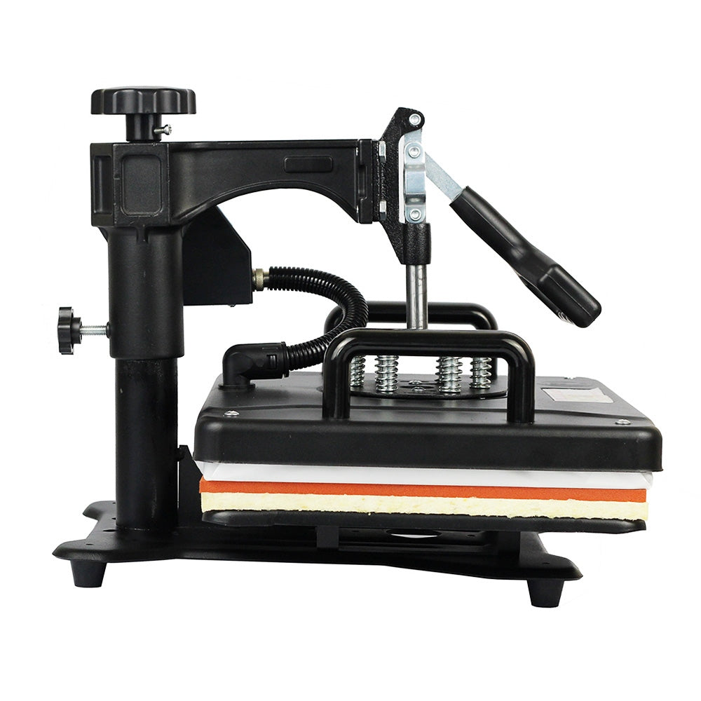 SHUOHAO SH06 6 in 1 Heat Press Machine, 11.4*15in, for Cap/Bag/Mouse Pad/Phone Case/Pillows/Mug/Plate/Coaster/T-shirts