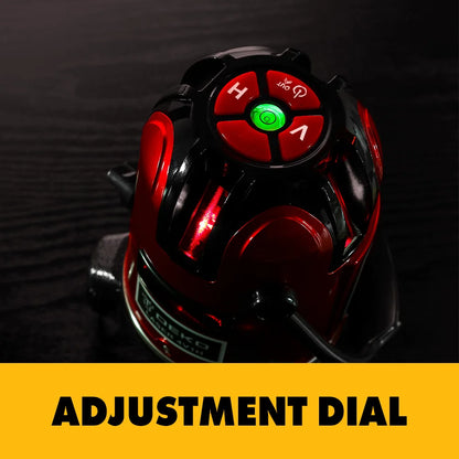 DEKO LL57/58 bodů Červená/zelená laserová vodováha Samonivelační horizontální a vertikální nastavení 360 stupňů Vyšší viditelnost