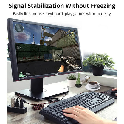 Switch Extension Hub 7portový USB 2.0 rozbočovač Počítač USB prodlužovací rozbočovač One Drag Seven USB 2.0 Splitter PC Laptop Desktop