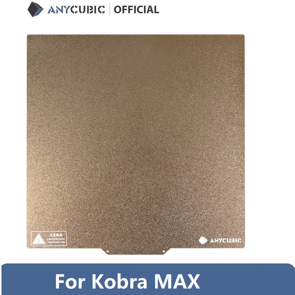 Originální pružinová ocel ANYCUBIC PEI pro Kobra 2 neo/Vyper/KOBRA/Kobra Max/Kobra Plus/Kobra 2/Kobra 3 FDM příslušenství k 3D tiskárně