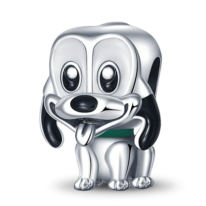 Nové 925 Sterling Silver Módní Dámské korálky s přívěskem Wolf Head Dumbo Vhodné pro náramek Pandora Náhrdelník DIY jemné šperky