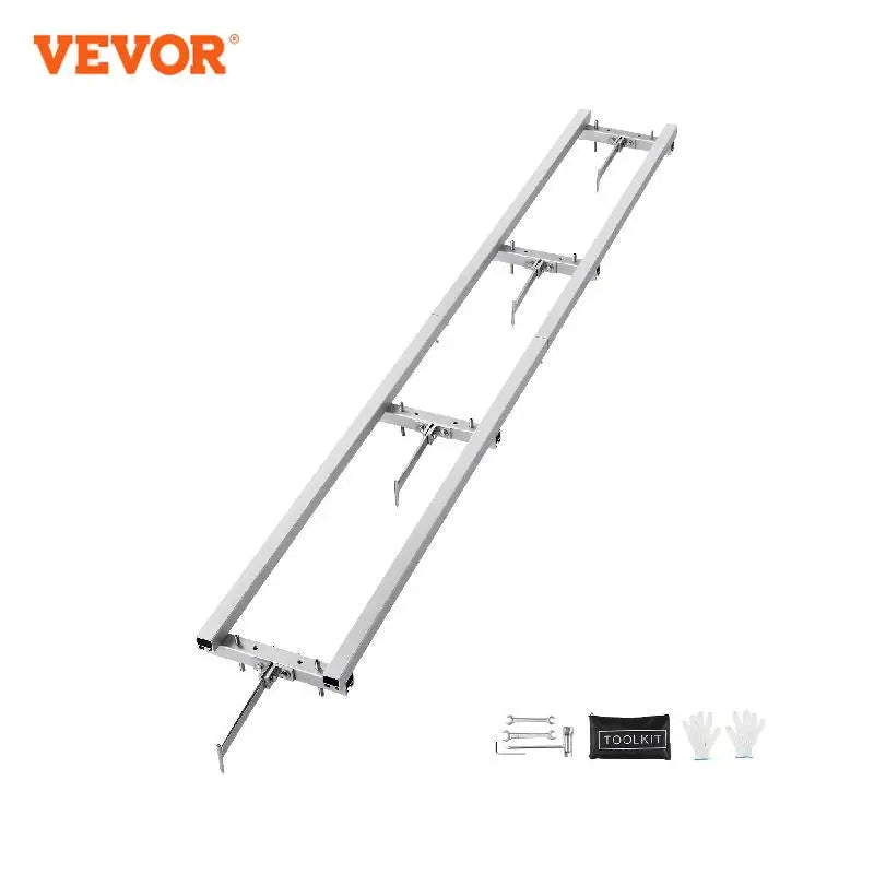 Řetězová pila VEVOR Frézování prken 9 stop Vodicí lišta Řezání dřeva Řezání řeziva Přenosná pila Řetězová pila na hliník Ocel