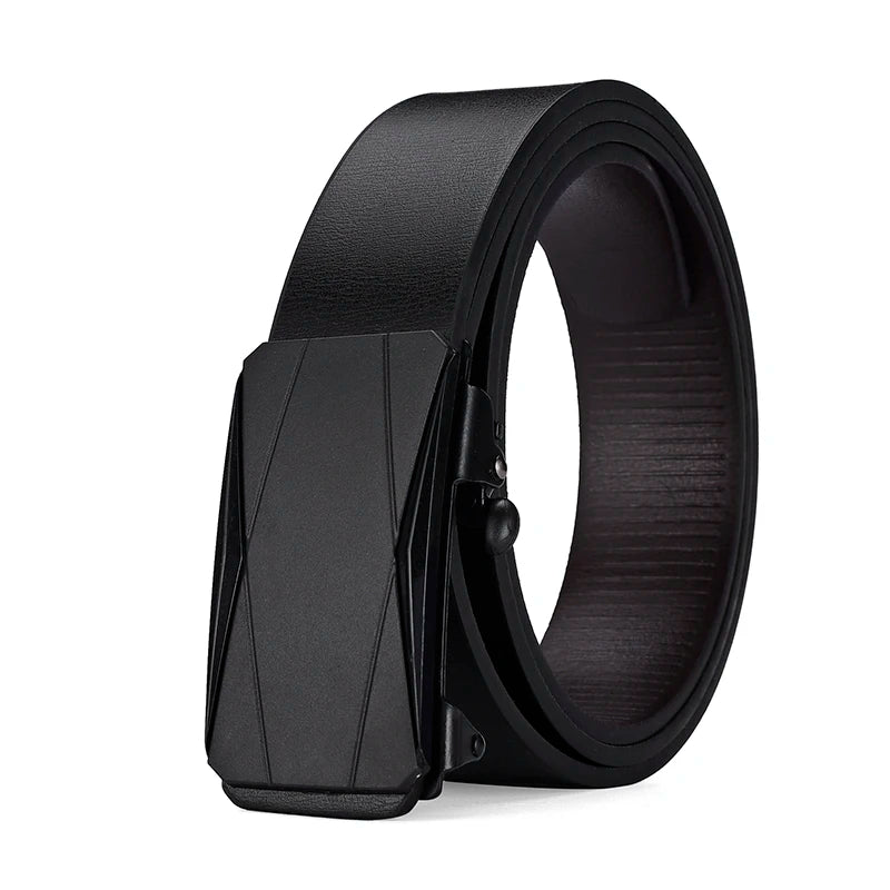Módní business pánský pásek originální luxusní značkový pásek pásek s automatickou přezkou PU kožený měkký pásek s cargo kalhoty pásek džíny