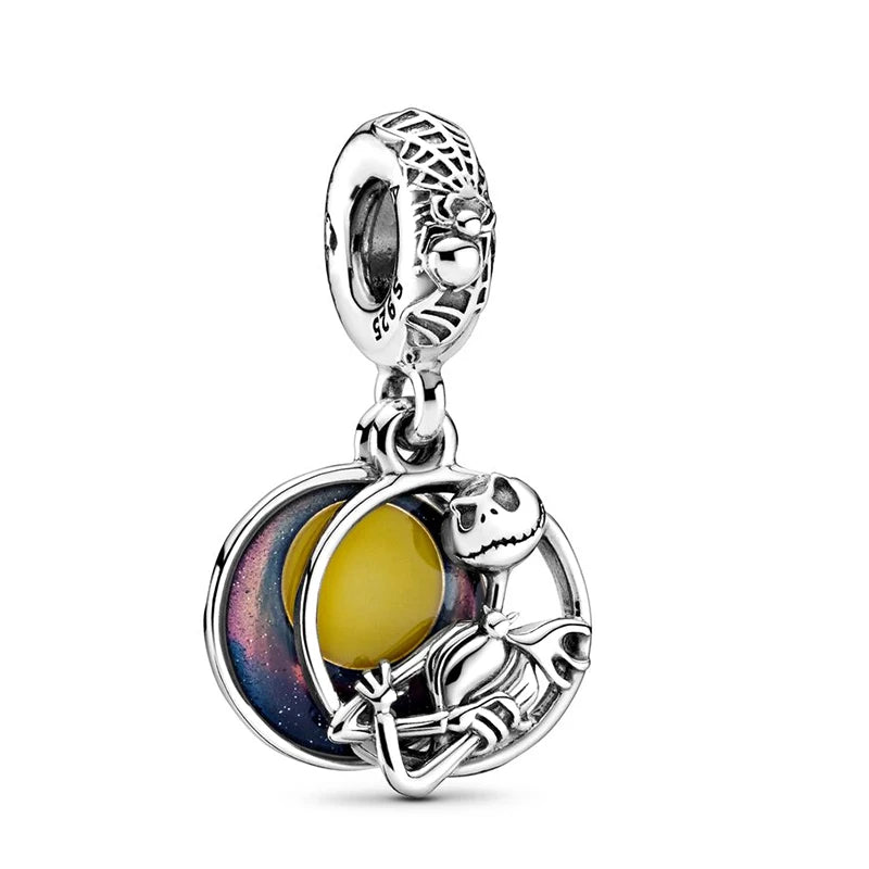 925 Silver Original Charm Beaded Přívěsek Vhodné pro Pandora náramek Planet Marvel Series Beads