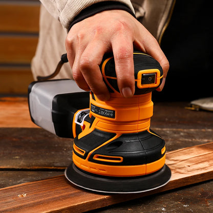 DEKO DKOS32XL125 320W Rychlost 14000pm Random Orbit Sander Domácí DIY Carpenter Strong Dust Collection Leštička