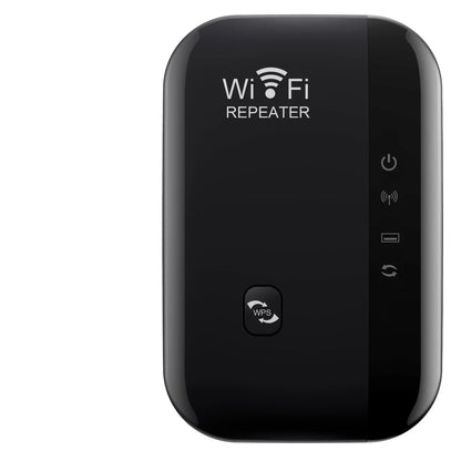 Bezdrátový WiFi opakovač 300Mbps WiFi Extender zesilovač Booster Router 802.11N WPS s dlouhým dosahem 7 stavového světla WiFi opakovač pro PC