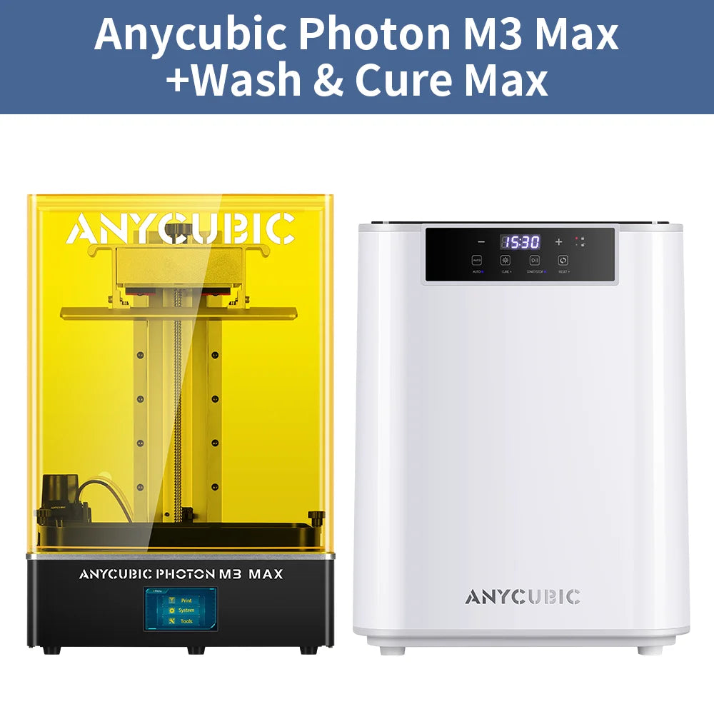 ANYCUBIC Photon M3 Max LCD 3D tiskárna 13" 7K monochromatická obrazovka 3D tisk s vysokým rozlišením a automatickou pryskyřicí