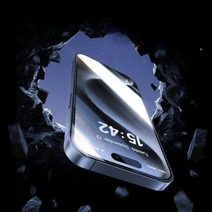 4PCS Tempered Glass pro iPhone 15 Pro Max 15Pro 14 11 XR Fall Prevention Full Cover Screen Protector pro iPhone 15ProMax