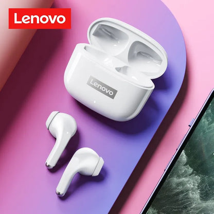 Sluchátka Lenovo LP40 Pro Bluetooth 5.3 Bezdrátová sportovní sluchátka Vodotěsná sluchátka s mikrofonem a dotykovým ovládáním TWS Headset