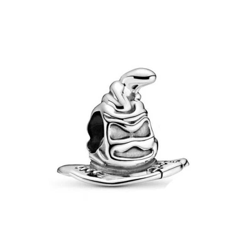 Nové 925 Sterling Silver Módní Dámské korálky s přívěskem Wolf Head Dumbo Vhodné pro náramek Pandora Náhrdelník DIY jemné šperky