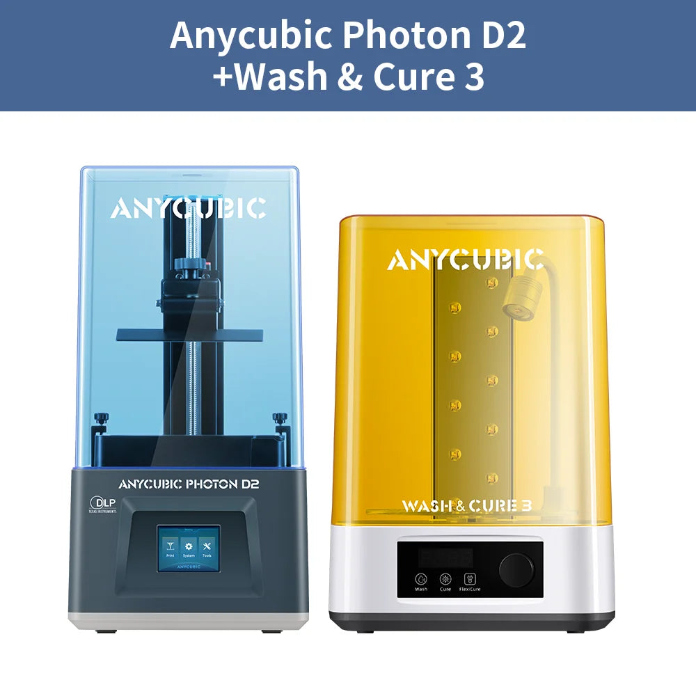 3D tiskárna ANYCUBIC Photon D2 DLP Dvojité algoritmy 3D tisk s ultra vysokým rozlišením Životnost používání 20 000 hodin 5,9 palce