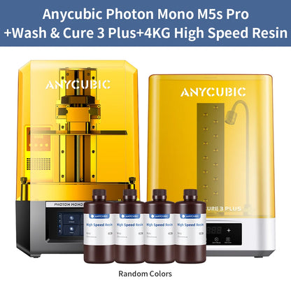 ANYCUBIC Photon Mono M5s Pro 14K Mono MSLA 3D tiskárna 10,1'' LCD Resin 3D rychlost tiskárny Až 150 mm/h Velikost tisku 223*127*200mm