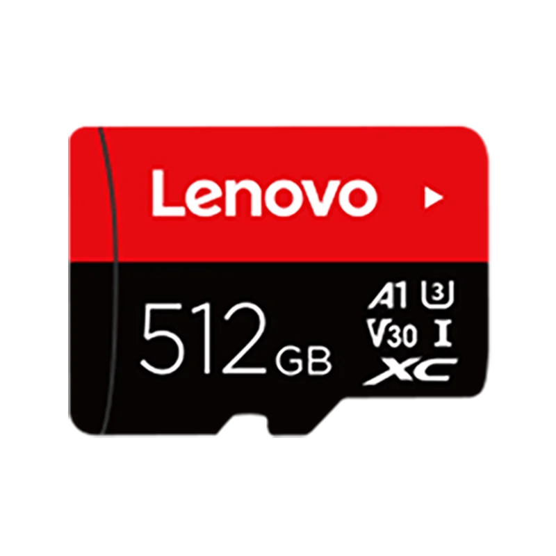Paměťová karta Lenovo 512 GB 256 GB 128 GB 64 GB 32 GB U3 V30 4K Full HD Micro TF Mini SD karta Paměťová karta TF Flash pro telefon/počítač