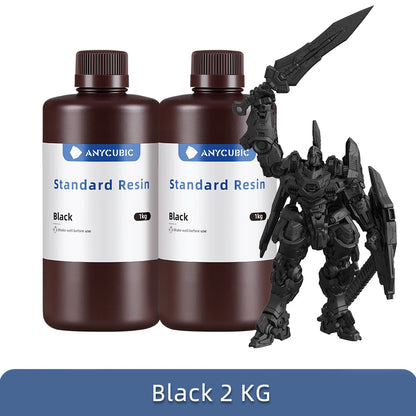 ANYCUBIC 405nm UV pryskyřice pro Photon 3D tiskárnu Photon Mono X tiskový materiál LCD UV citlivý Normální 1kg Tekutina