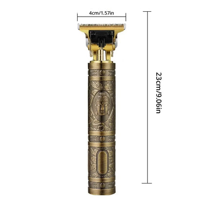 Elektrický zastřihovač vlasů Profesionální USB bezdrátový zastřihovač Profesionální zastřihovač vousů Sada pro úpravu vlasů Stroj na stříhání vlasů