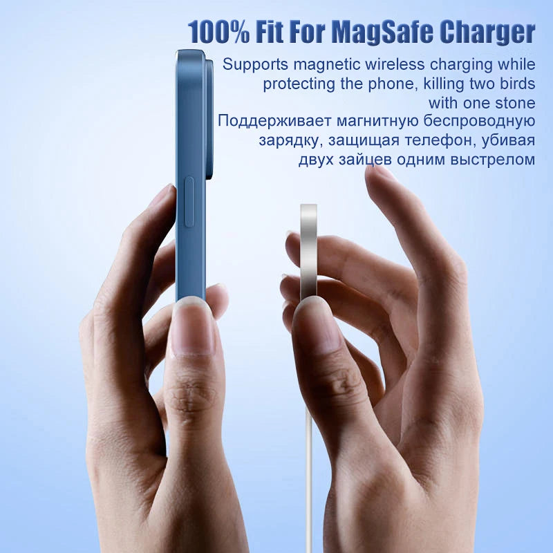 Originální pro Magsafe magnetické pouzdro pro iPhone 15 14 13 12 11 Pro Max Mini X XR XS 8 Plus tekutý silikonový kryt bezdrátového nabíjení