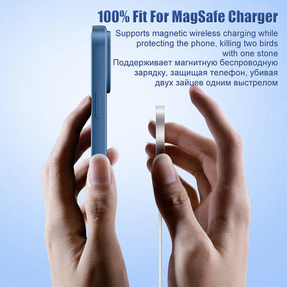 Originální pro Magsafe magnetické pouzdro pro iPhone 15 14 13 12 11 Pro Max Mini X XR XS 8 Plus tekutý silikonový kryt bezdrátového nabíjení