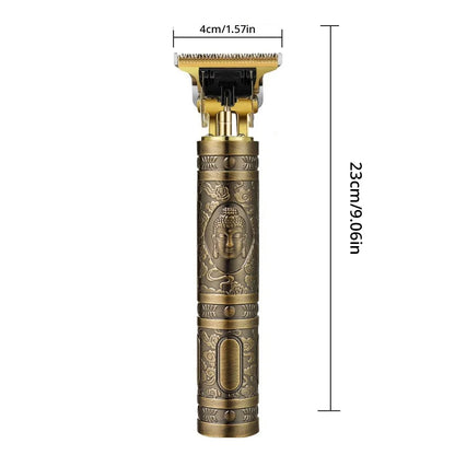 Elektrický zastřihovač vlasů Profesionální USB bezdrátový zastřihovač Profesionální zastřihovač vousů Sada pro úpravu vlasů Stroj na stříhání vlasů