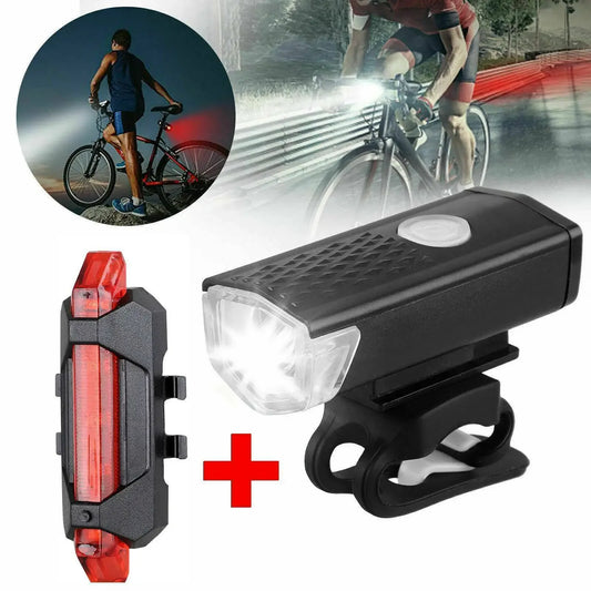 Přední světla na MTB kolo USB LED Dobíjecí Vodotěsný světlomet pro horská kola Bezpečnostní výstražné světlo na kolo Příslušenství pro cyklistiku