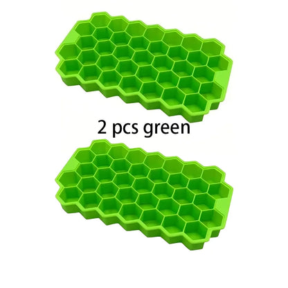 1ks Honeycomb 37 mřížkový tác na kostky bez víka DIY forma na led