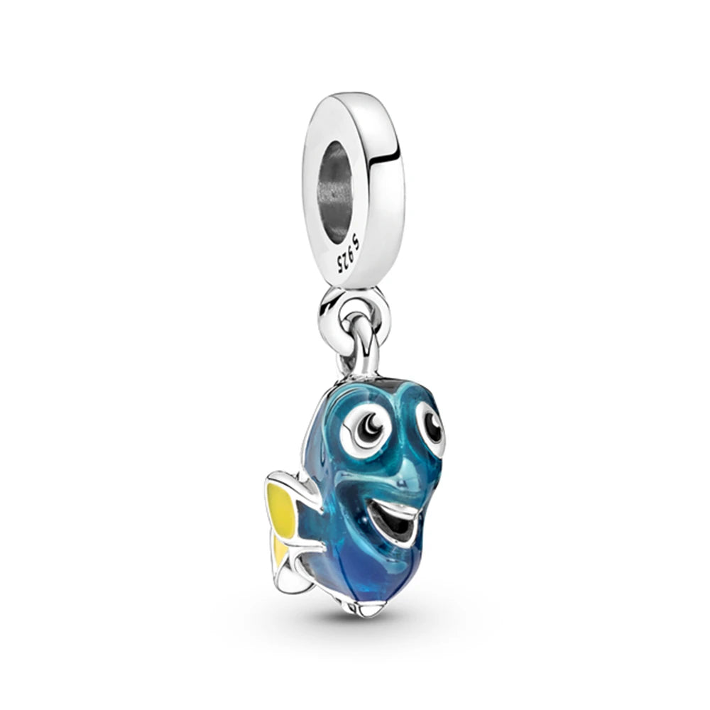 Disney Stitch Marvel Rescuer Korálky Star Charms Wars pro originální Pandora 925 mincovní stříbro náramek náhrdelník pro ženy šperky