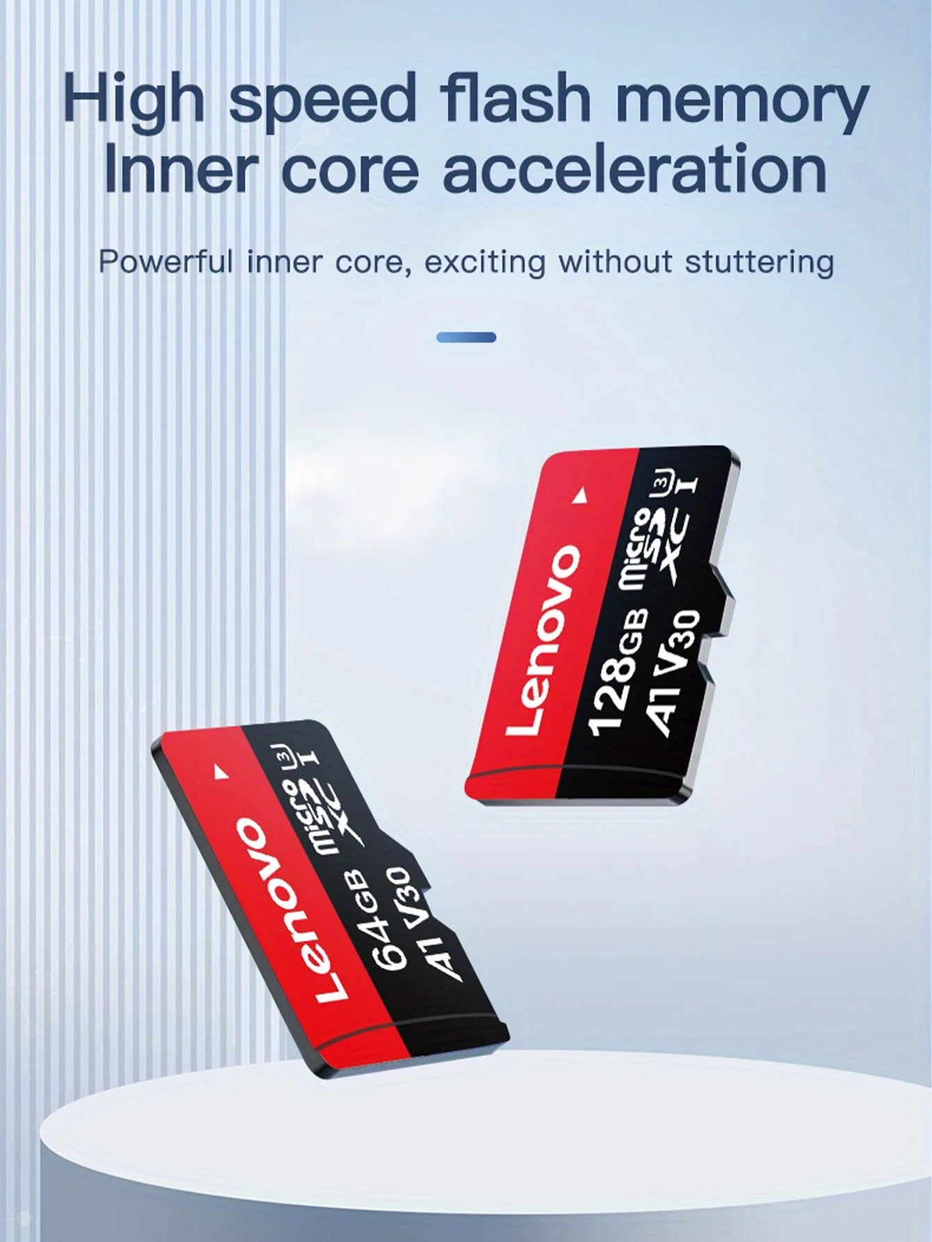 Paměťová karta Lenovo 512 GB 256 GB 128 GB 64 GB 32 GB U3 V30 4K Full HD Micro TF Mini SD karta Paměťová karta TF Flash pro telefon/počítač