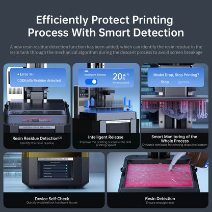 ANYCUBIC Photon Mono M5s Pro 14K Mono MSLA 3D tiskárna 10,1'' LCD Resin 3D rychlost tiskárny Až 150 mm/h Velikost tisku 223*127*200mm