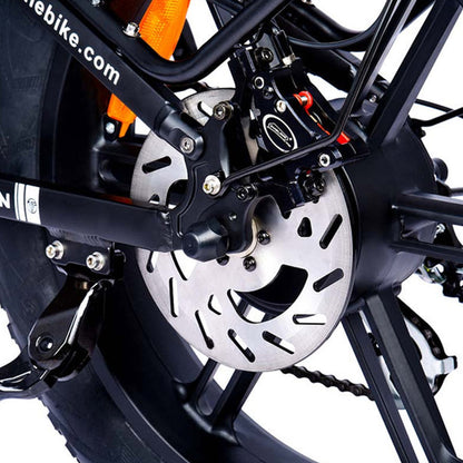 Vitilan I7 Pro 3.0 Electric Bike, 750W Motor, 48V 20Ah Battery, 20*4.0-inch Fat Tire, 45km/h Max Speed, 110km Max Range, Hydraulic Disc Brake, Hydraulic Suspension Rear Shock, Air Suspension Front Fork, Shimano 8 Speed - Black