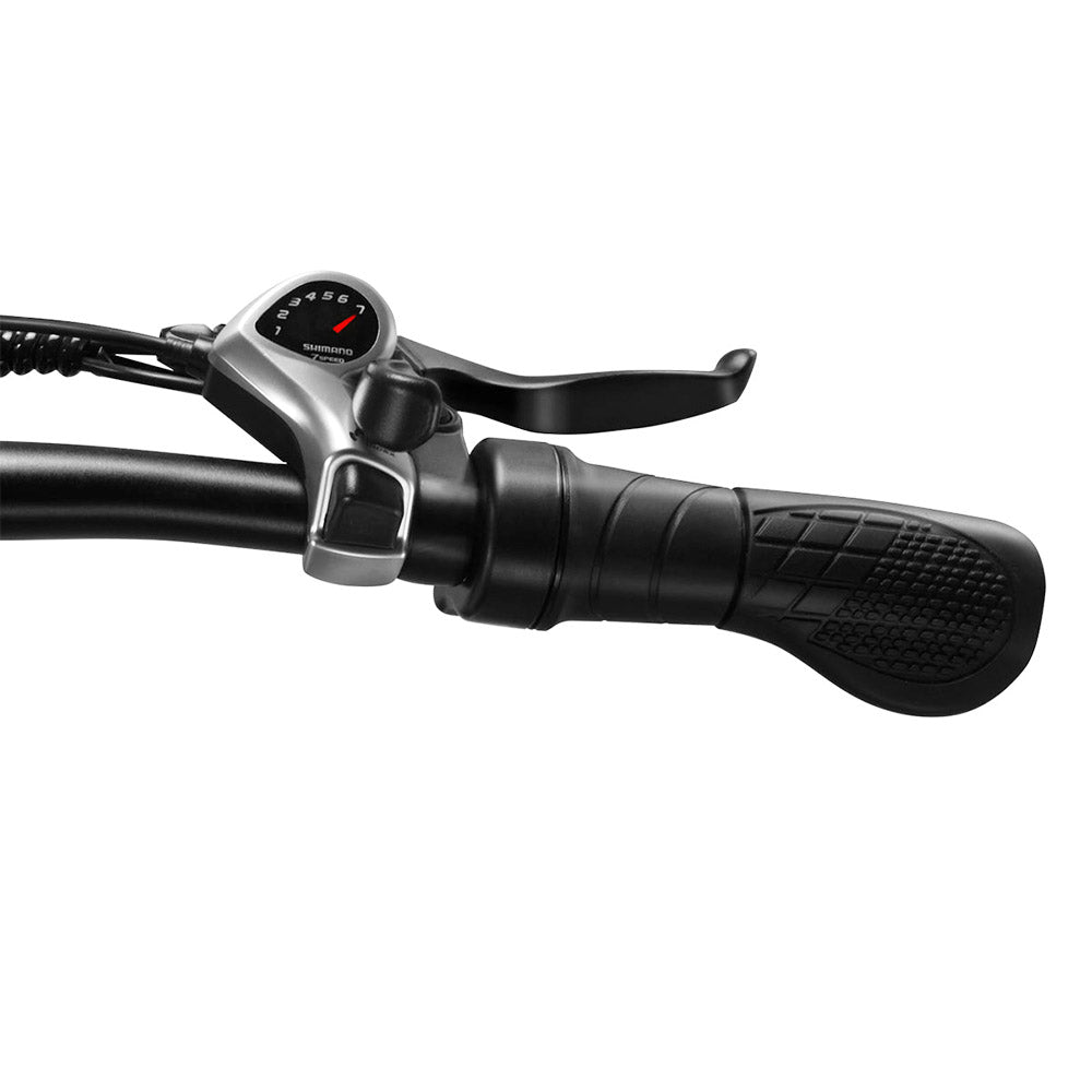 Vitilan V3 2.0 Electric Bike, 750W Motor, 48V 13Ah Battery, 20*4.0-inch Fat Tires, 45km/h Max Speed, 73km Range, Hydraulic Disc Brake, Suspension Front Fork, Shimano 7-speed, Color Display - Black