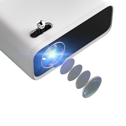 Wanbo Mini Pro LCD Projector, Android 9.0, 250 ANSI, Four-point Keystone Correction
