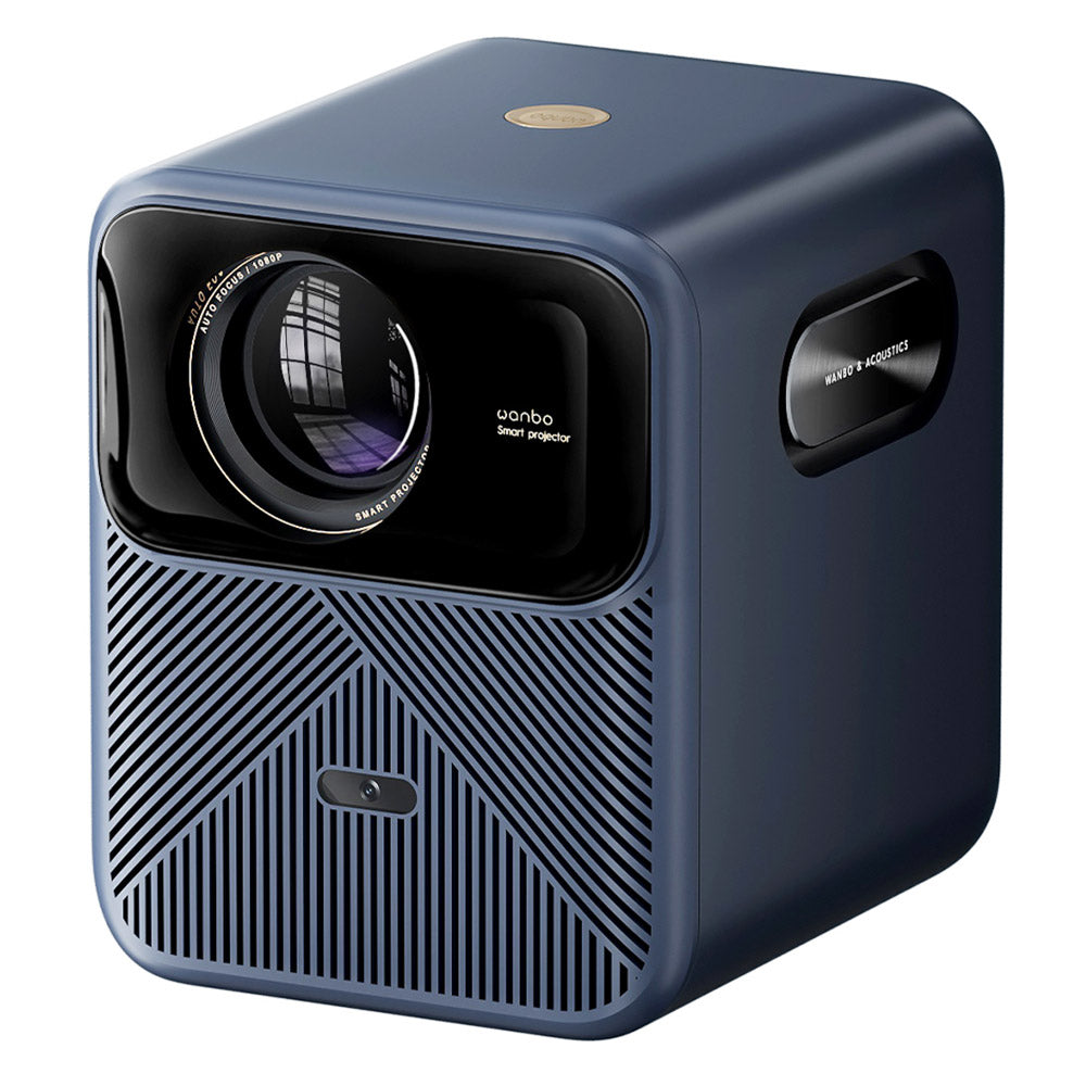 [Netflix 1080P] Wanbo Mozart 1 Pro Projector, Android TV 11, 900 ANSI Lumens, Native 1080P, HDR 10, 16W Speaker, Chromecast Built-in, Auto Focus/Object Avoidance/ Auto Keystone Correction