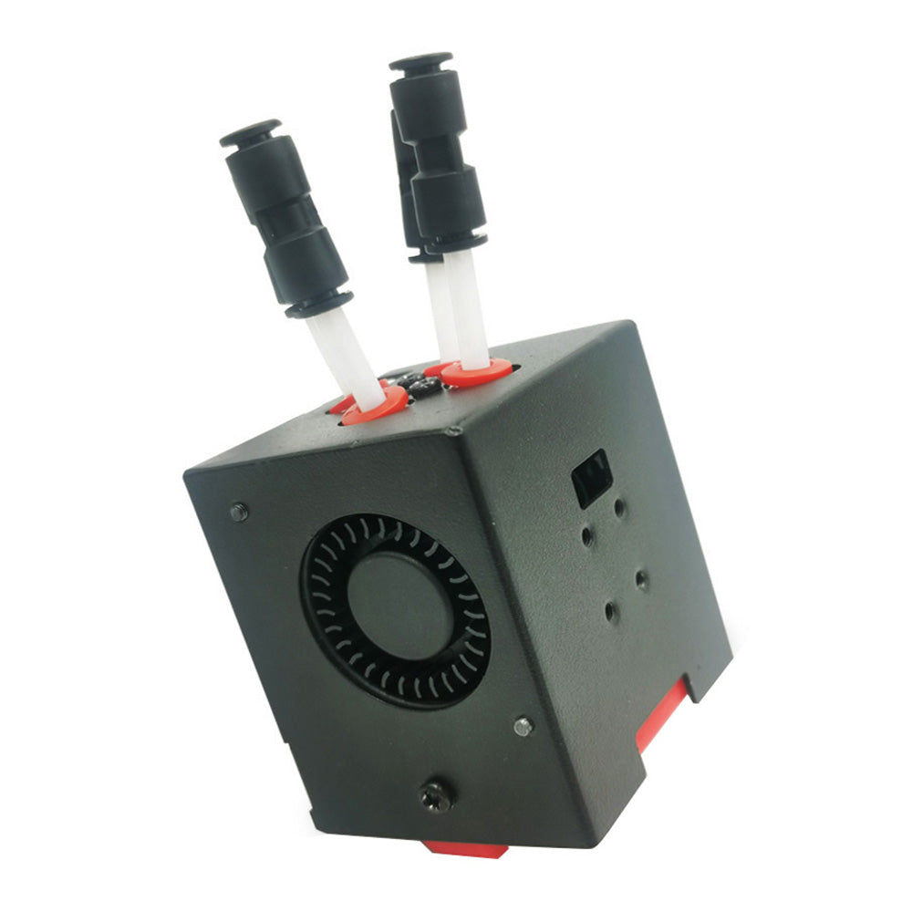 ZONESTAR M4V6 4-in-1-out Mix Color Hotend Assembly, with Four Colors Printhead Nozzle, for Z9V5 Series 3D Printer