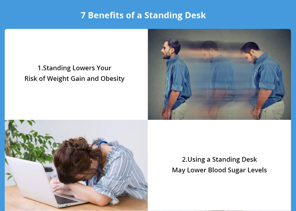 Pracovní stanice ACGAM Electric Standing Desk Frame, ergonomická výškově nastavitelná základna, černá (pouze rám)