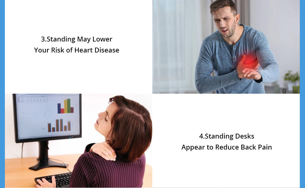 Pracovní stanice ACGAM Electric Standing Desk Frame, ergonomická výškově nastavitelná základna, černá (pouze rám)