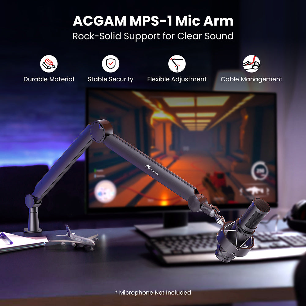 ACGAM MPS-1 Moderní studiové mikrofonní rameno
