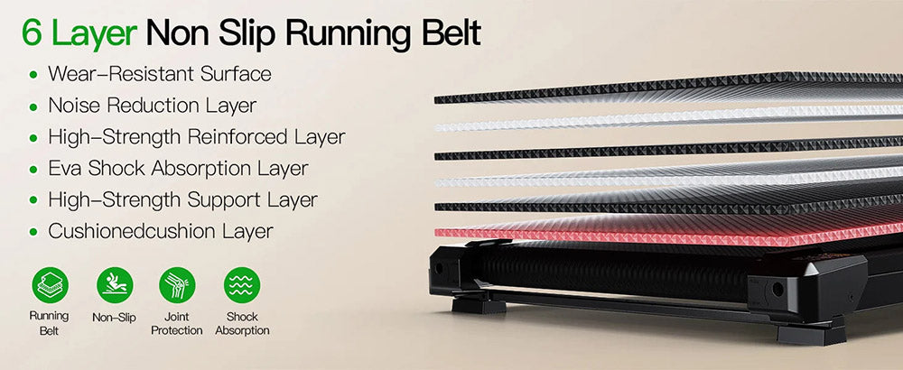 Běžecká podložka Akluer 480L-A se sklonem, běžecký pás pod stůl 2,5 HP s dálkovým ovládáním, LED displejem, maximální nosnost 150 kg